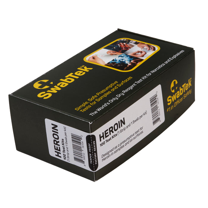 Heroin Test Kit Box – Quantity 100 Test Kits per Box